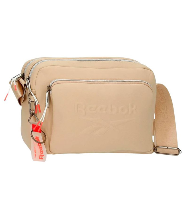 Bandolera Dos Compartimentos Reebok Taupe