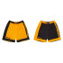 Pantalón de Baloncesto Spalding Reversible Shorts Mango Sorb/Black
