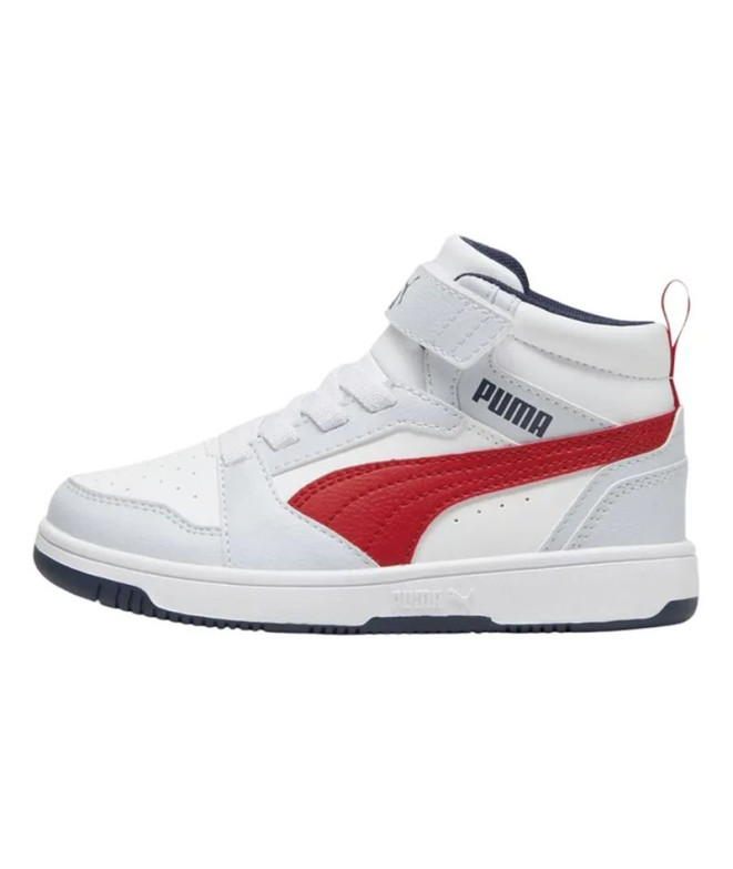 Bota de Fútbol Puma Ebound V6 Mid Silver Mist...