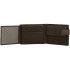 Cartera Horizontal Reebok Division Marrón Con Cierre De Click