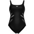 Bañador de Natación Arena Swimsuit Milena Wing Mujer Negro