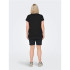 Camiseta Only Onpaubree Life Ss Bat Loose Tee Cur Noos Mujer Black