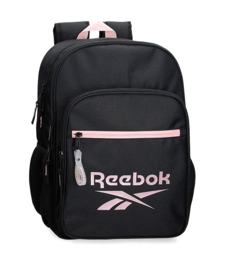 Mochila Reebok Beverly Dos Compartimentos 44 Cm Negro