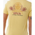 Camiseta Rip Curl Down The Line Hombre Straw