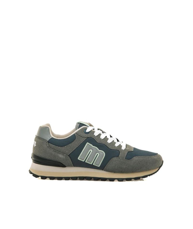 Zapatillas Mustang Porlandos Hombre Plity Gris...