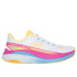 Zapatillas De Running Skechers Max Cushioning Propulsion Blanco/Naranja Mujer