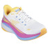 Zapatillas De Running Skechers Max Cushioning Propulsion Blanco/Naranja Mujer