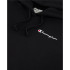 Sudadera Champion Hooded Sweatshirt Hombre Negro