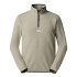 Forro Polar de Montaña The North Face Glacier 1/4 Zip - Beige Logo Hombre