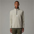 Forro Polar de Montaña The North Face Glacier 1/4 Zip - Beige Logo Hombre