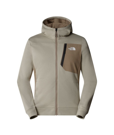 Chaqueta de Montaña The North Face Ma Fz Fleece Clay Gris...