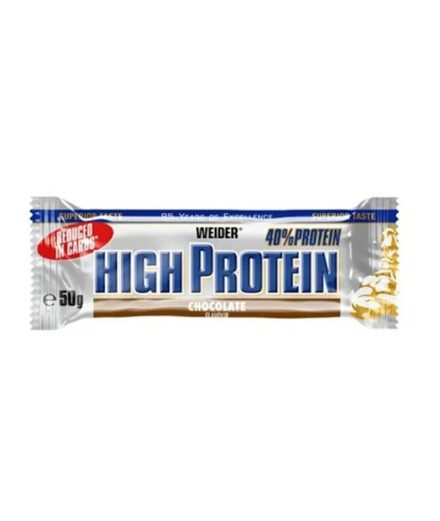 Barrita Weider 40% Prot. Low Carb Bar Chocolate