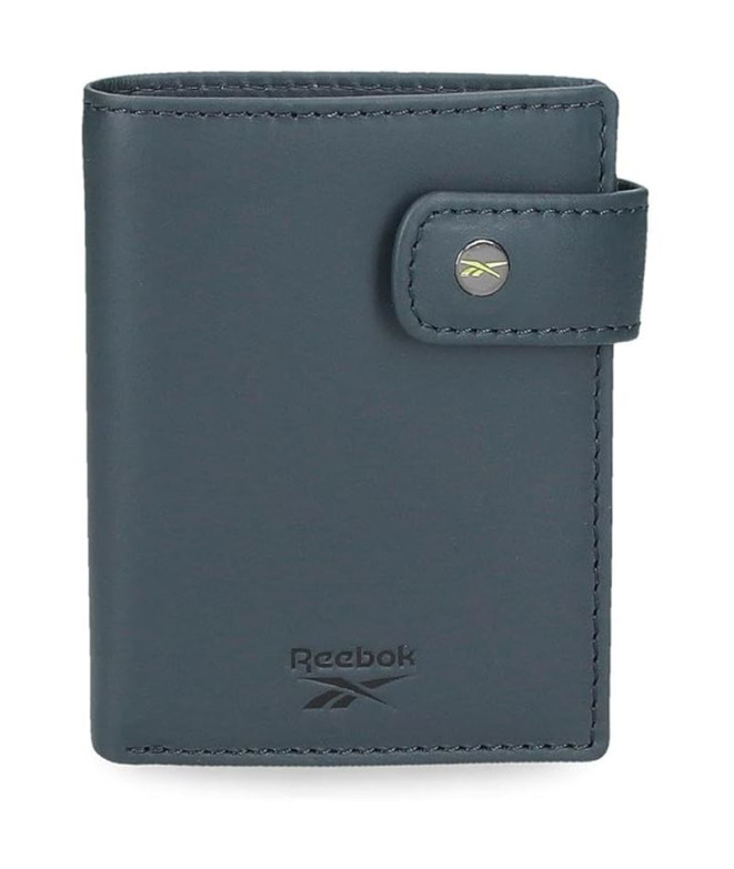 Cartera Reebok Switch Vertical Azul Con Cierre...