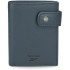 Cartera Reebok Switch Vertical Azul Con Cierre De Click Azul