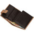 Cartera Reebok Switch Vertical Cuero Con Cierre De Click Taupe