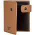 Cartera Reebok Switch Vertical Cuero Con Cierre De Click Taupe