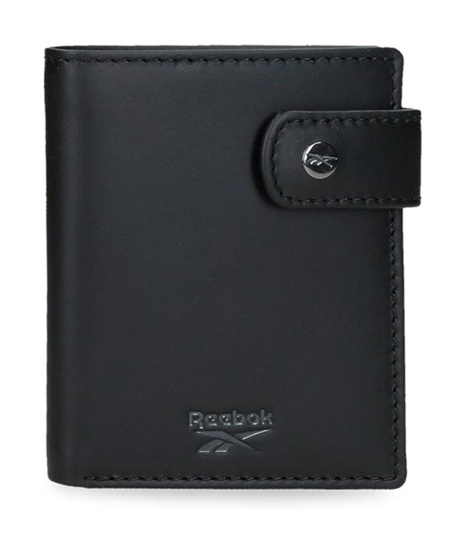 Cartera Reebok Switch Vertical Negro Con Cierre...