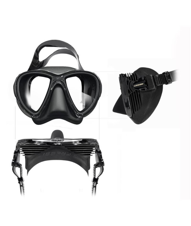 Kit de Máscara Cressi Quantum+Itaca Ultra...