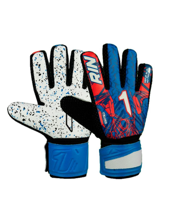 Guantes de portero Rinat Egotiko Graviti Azul/Rojo