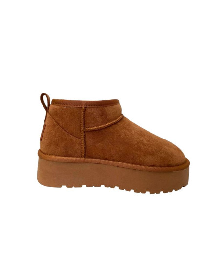 Botin XTI Mujer Camel