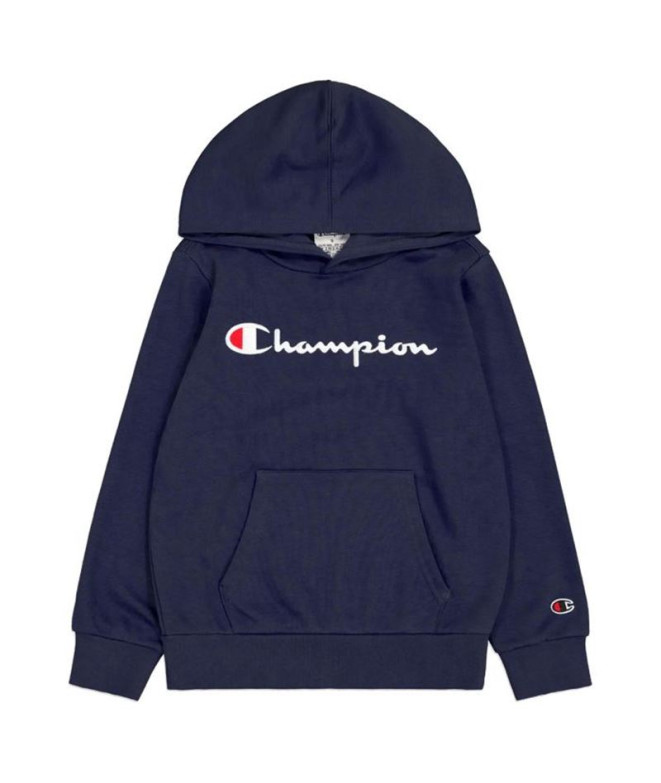Sudadera Champion Hooded Sweatshirt Hombre Azul...