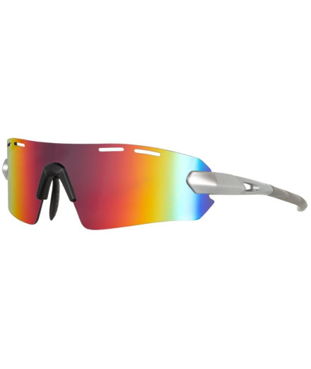 Gafas de sol de running Easun Marathon Silver chrome/red...
