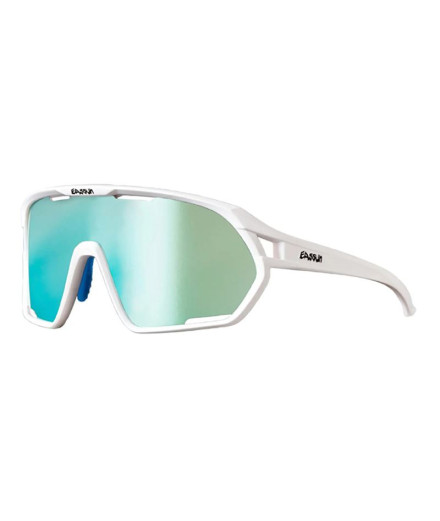 Gafas de sol de running Easun Paradiso Matt white/blue revo