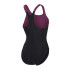 Bañador de Natación Speedo Mujer Hyperboom Splice Racerback Negro/Morado
