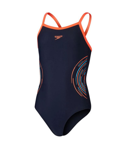 Bañador de Natación Speedo Niña Plastisol Placement...