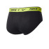 Calzoncillos Nike Brief 3pk Hombre Negro/Gris