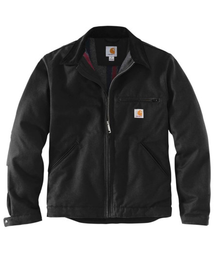 Chaqueta Carhartt Duck Detroit  Hombre Negro