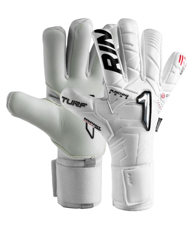 Guantes de portero Rinat Kratos Turf Basic Blanco