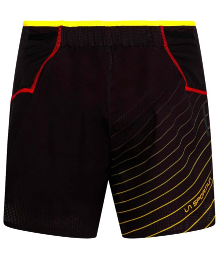 Pantalón De Trail La Sportiva Freccia  Hombre Negro/Amarillo