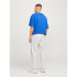 Pantalones Jack & Jones Jpstgordon Jjalvis Sweat Pants Naf Hombre White Melange