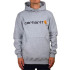 Sudadera Carhartt Signature Logo  Hombre Gris