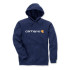 Sudadera Carhartt Signature Logo  Hombre New Azul