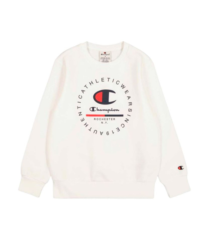 Sudadera Champion Crewneck  Hombre Blanco