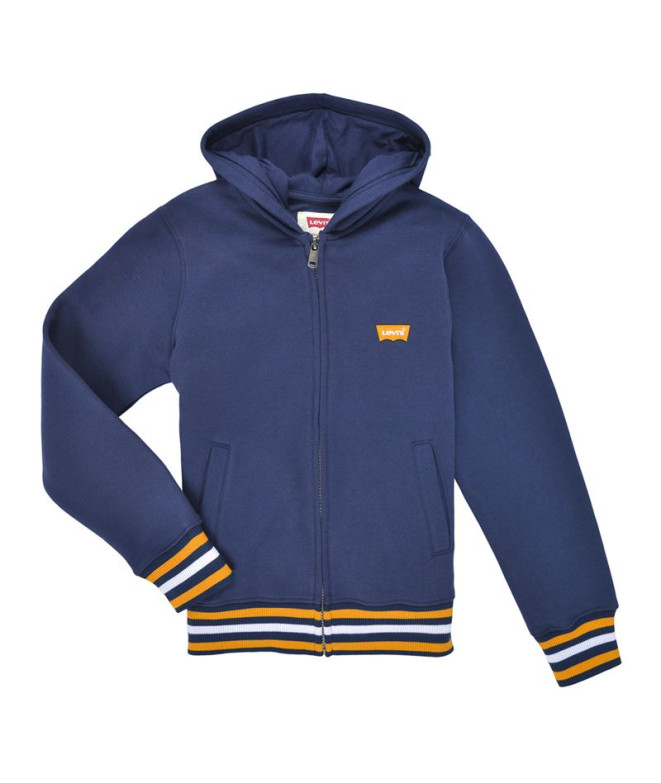 Sudadera Levis Lvb Varsity Hoodie Infantil Azul