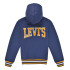 Sudadera Levis Lvb Varsity Hoodie Infantil Azul