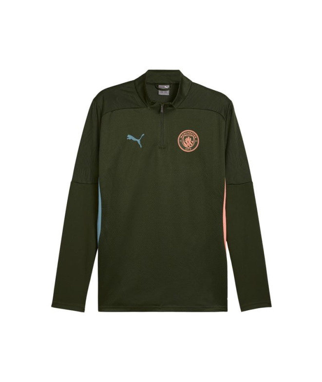 Sudadera Puma Manchester City Hombre Verde