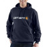 Sudadera Carhartt Signature Logo  Hombre New Azul