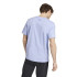 Camiseta adidas Essentials Single Jersey Linear Embroidered Logo Hombre Azul