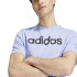 Camiseta adidas Essentials Single Jersey Linear Embroidered Logo Hombre Azul