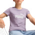 Camiseta Casual Puma Ess Logo Tee G Niña Pale Plum