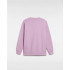 Sudadera Vans Drop V Logo Bff Crew Lavender Mist Mujer