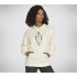 Sudadera Skechers Sweats Diamond Shine Hoodie Mujer Blanco