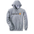 Sudadera Carhartt Signature Logo  Hombre Gris
