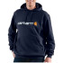 Sudadera Carhartt Signature Logo  Hombre New Azul