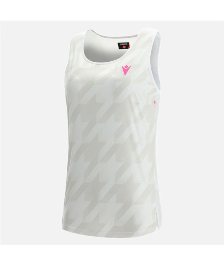 Camiseta de Pádel Macron Start Cb Lucia Singlet Blanco Mujer