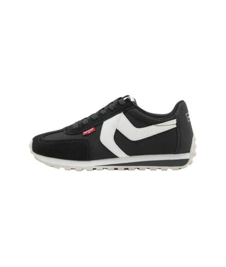 Zapatillas Levis Stryder Red Tab S Mujer Negro